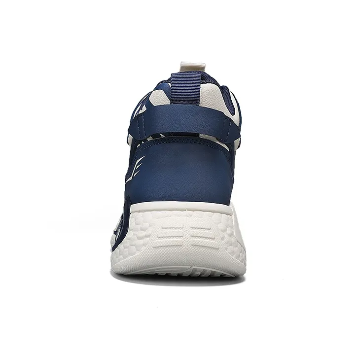 Warrior Wear-Resistant High-Top Chunky Sneakers Men's-4