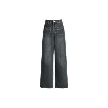 Wen Shan Jeans Women's Ink Tea Brown