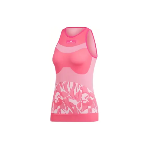 Adidas Sleeveless Sports Shirts Women's Pink