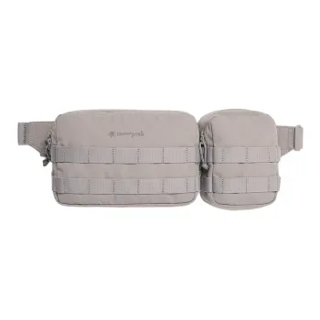 Snow Peak Nylon Fanny Pack Regular Unisex Dusty Gray