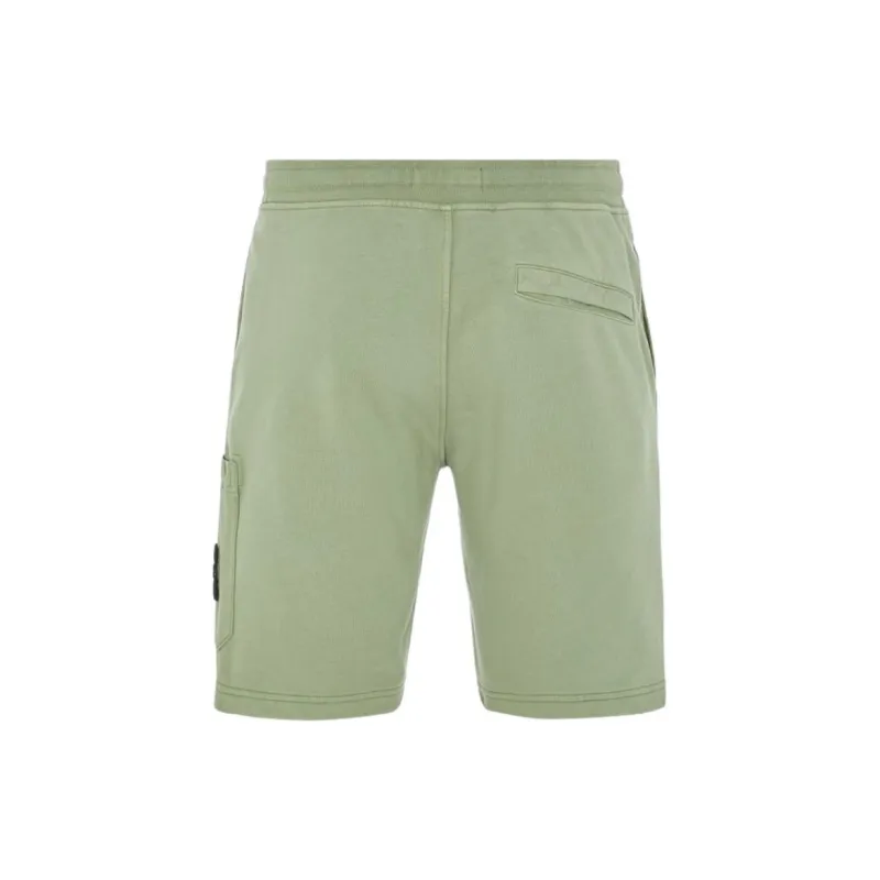 STONE ISLAND Compass Patch Drawstring Cargo Shorts-1