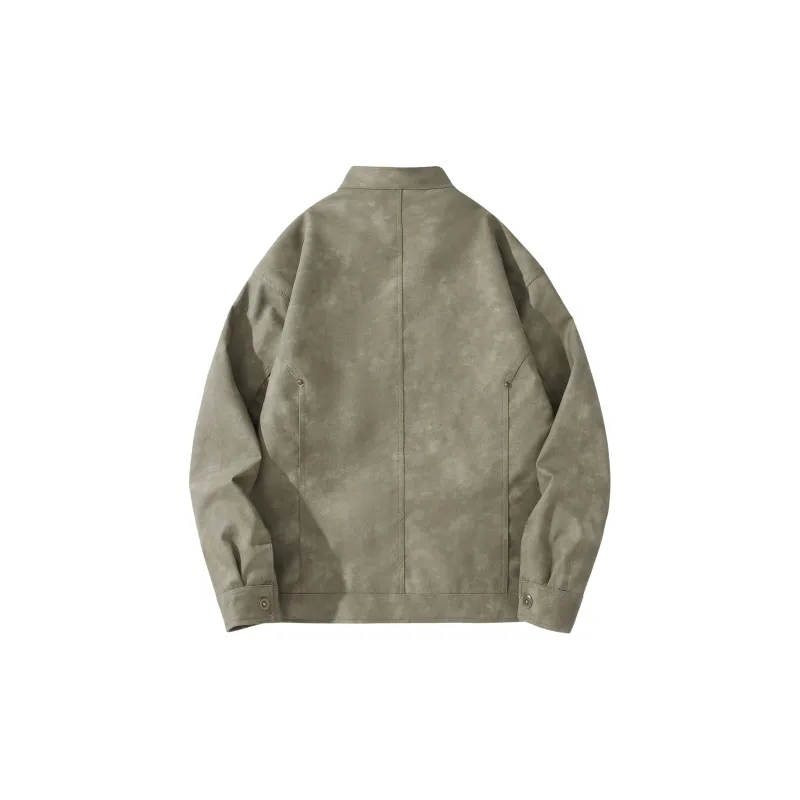 Jeep Leather Jacket Unisex Earth Yellow-2