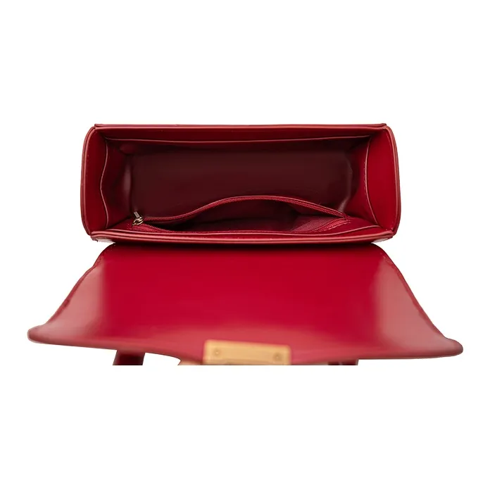 Vigno Synthetic Leather One Shoulder Handbags Regular Women's Red-4