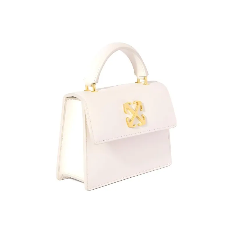 OFF-WHITE Jitney Baby Logo Plaque Shoulder Bag-1