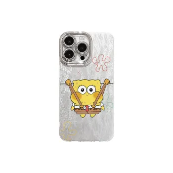 XIANGRIKE TPU Material SpongeBob Phone Case Compatible With IPhone 15/14 Plus/13/12/11/15 Pro Max/XS/XR/XS Max/8 Plus