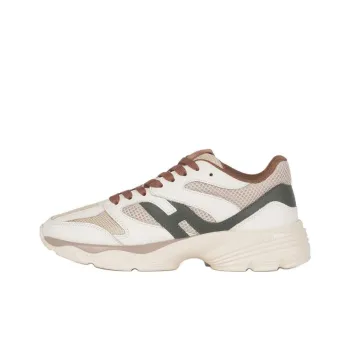 HOGAN H665 Almond Toe Lace-Up Sneakers Women's