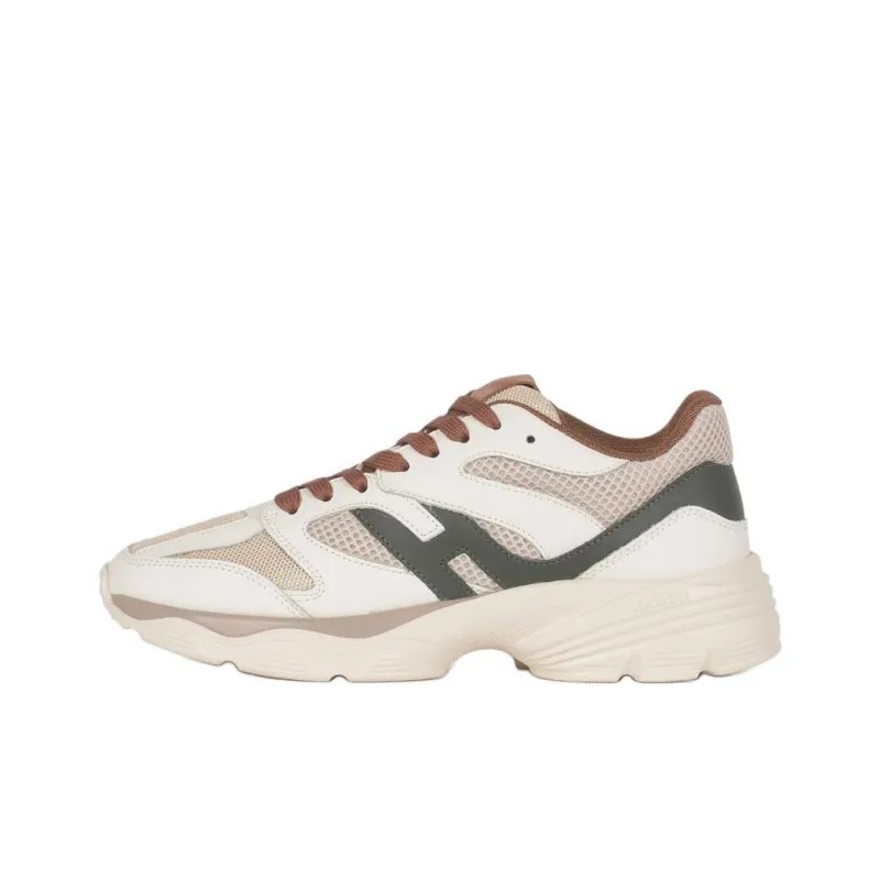 HOGAN H665 Almond Toe Lace-Up Sneakers Women's-0