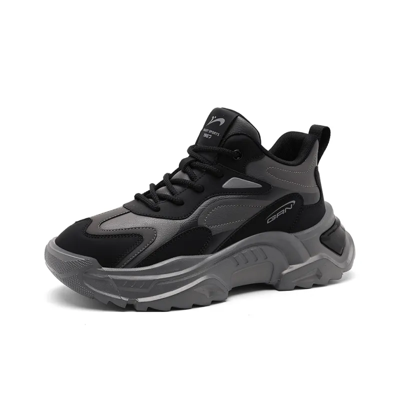 K-bird Cushioned Wear-Resistant Height Increasing High-Top Casual Shoes Men's-8