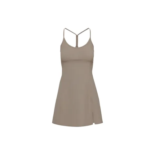 ARITZIA Slip Dresses Women's Turner Taupe/Taupe