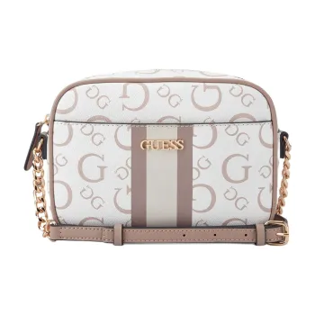 GUESS Coated Canvas Shoulder Bag Crossbody Bag Mini Women's Pink