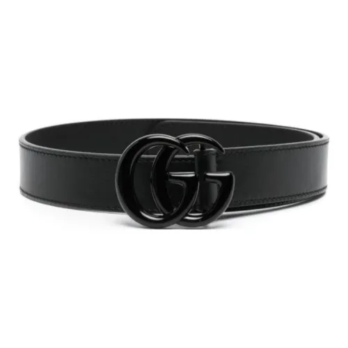 GUCCI Kids Logo-buckle Leather Belt