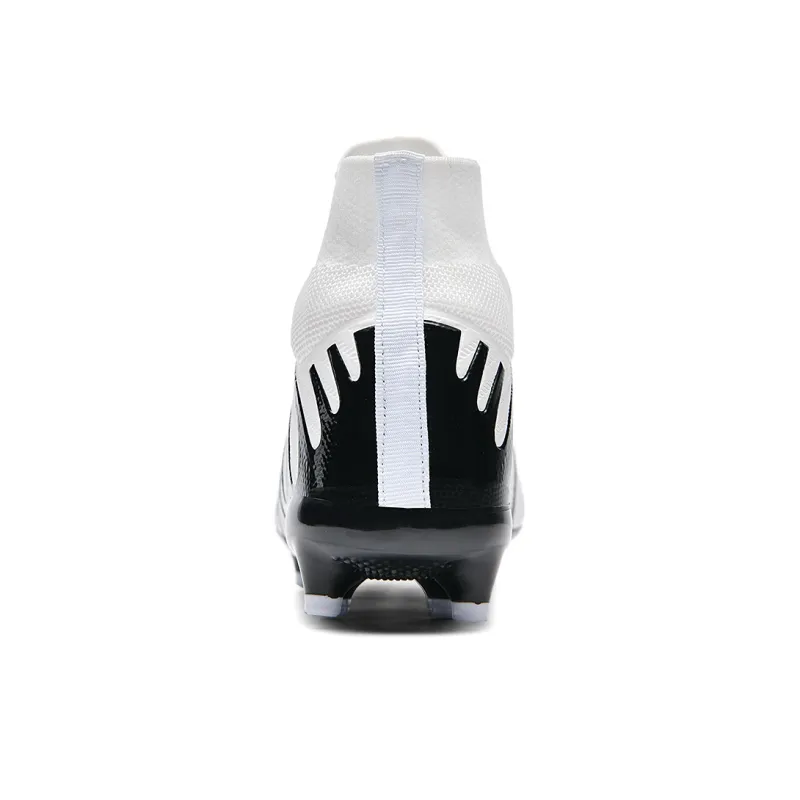 Kuding FG Rubber Long Studs Soft Ground Natural Ground Slip Resistant Stain Resistant Coverage Soccer Shoes Unisex-8