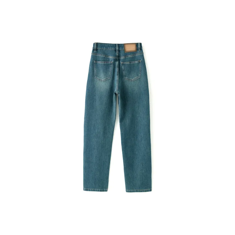 Wen Shan Jeans Women's Blue-1