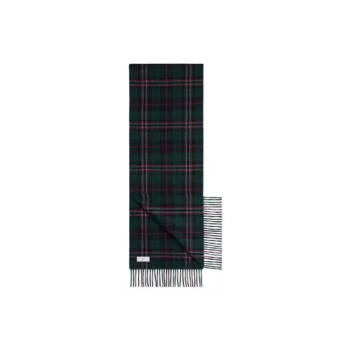 CELINE Triomphe Scarf In Check Cashmere