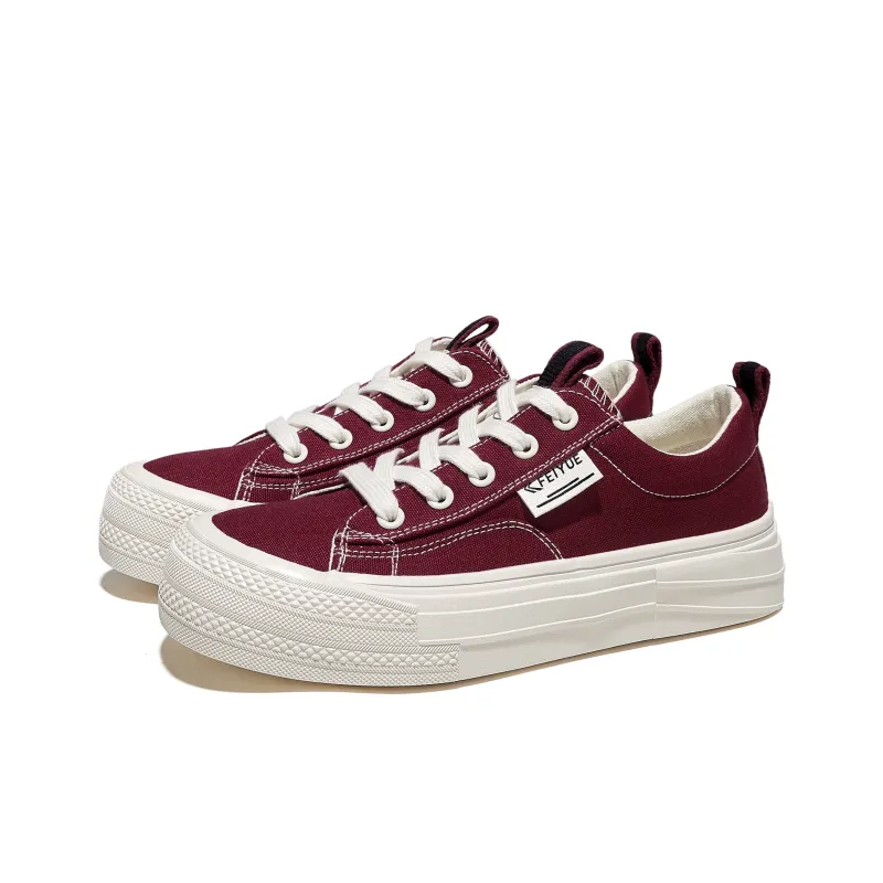 Feiyue Anti-Slip Wear-Resistant Low-Top Canvas Shoes Unisex-12