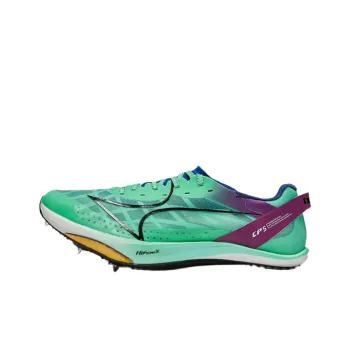 HEALTH Cushioning Slip Resistant Low Top Running Shoes Unisex Green Purple