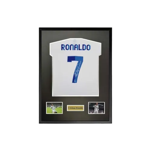 Yi Shot Jersey targa Madrid Soccer Club Included SA Certificate Framed And Collectible