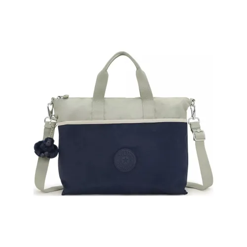 Kipling Recycled Nylon One Shoulder Handbag Unisex Blue