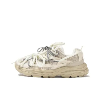 ZARA Anti Slip Wear Resistant Low Top Chunky Sneakers Men's Gray White