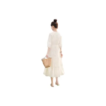 Cypress House Long-Sleeved Dresses Women's Beige