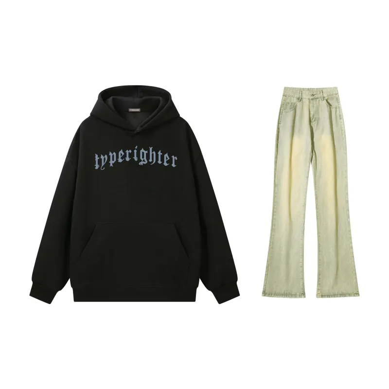 TYPERIGHTER Sweatshirt Set Unisex-4
