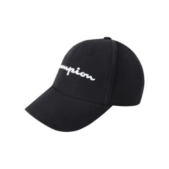 Champion Fabric Baseball Caps Unisex Black