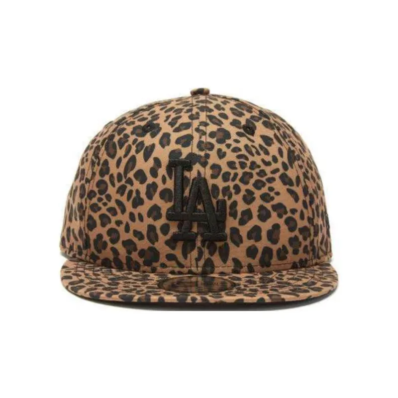 New Era Cotton Baseball Caps Unisex Brown-1