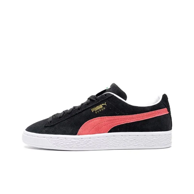 PUMA Suede Classic 21 Black Paradise Pink Women's-0