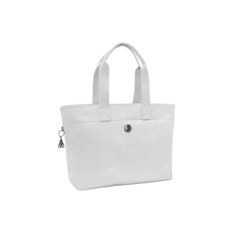 Kipling Recycled Nylon Computer Handbag Women's Silver Night-1