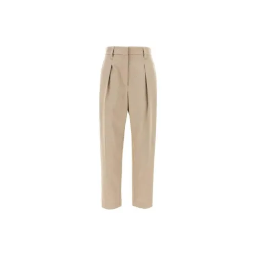 Brunello Cucinelli Casual Pants Women's Beige