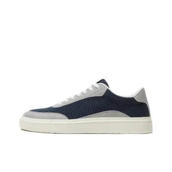ZARA Anti-Slip Wear-Resistant Low-Top Skateboard Shoes Men's Dark Blue
