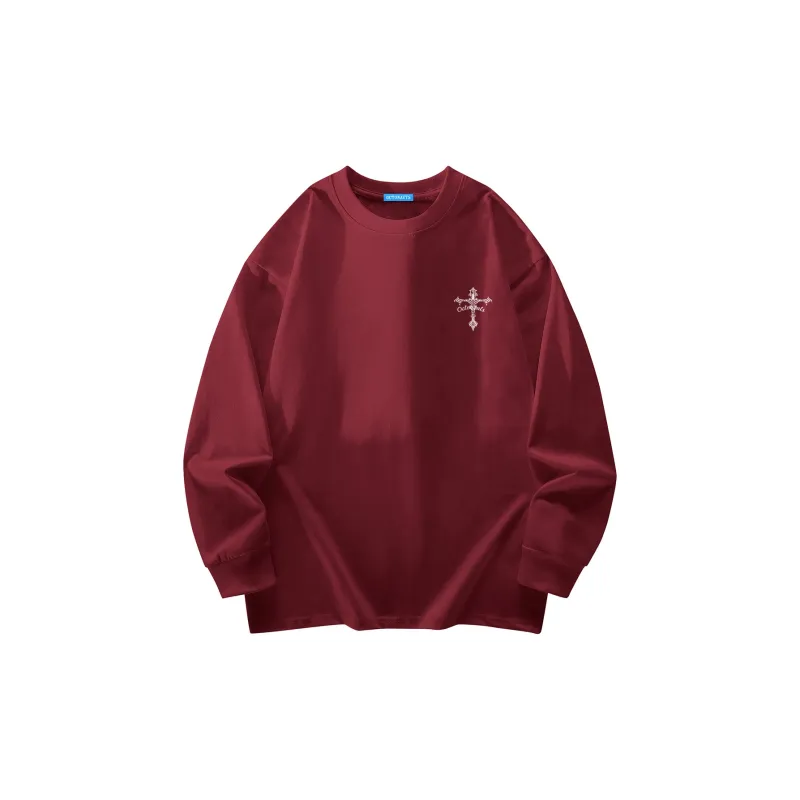 Small Columns Under The Sea Long Sleeved T Shirts Unisex-9