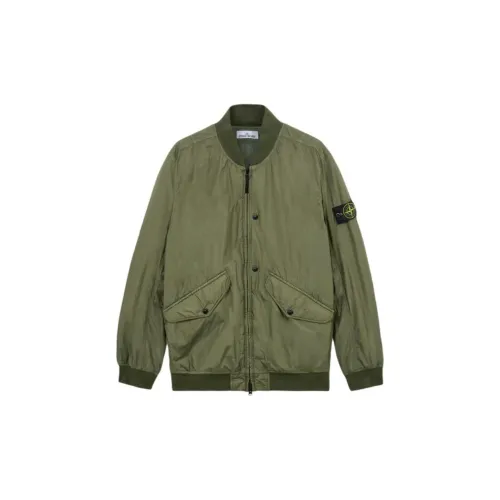 STONE ISLAND Jackets Men Musk Green