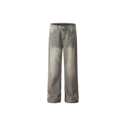 COOLALPACA Jeans Unisex Gray