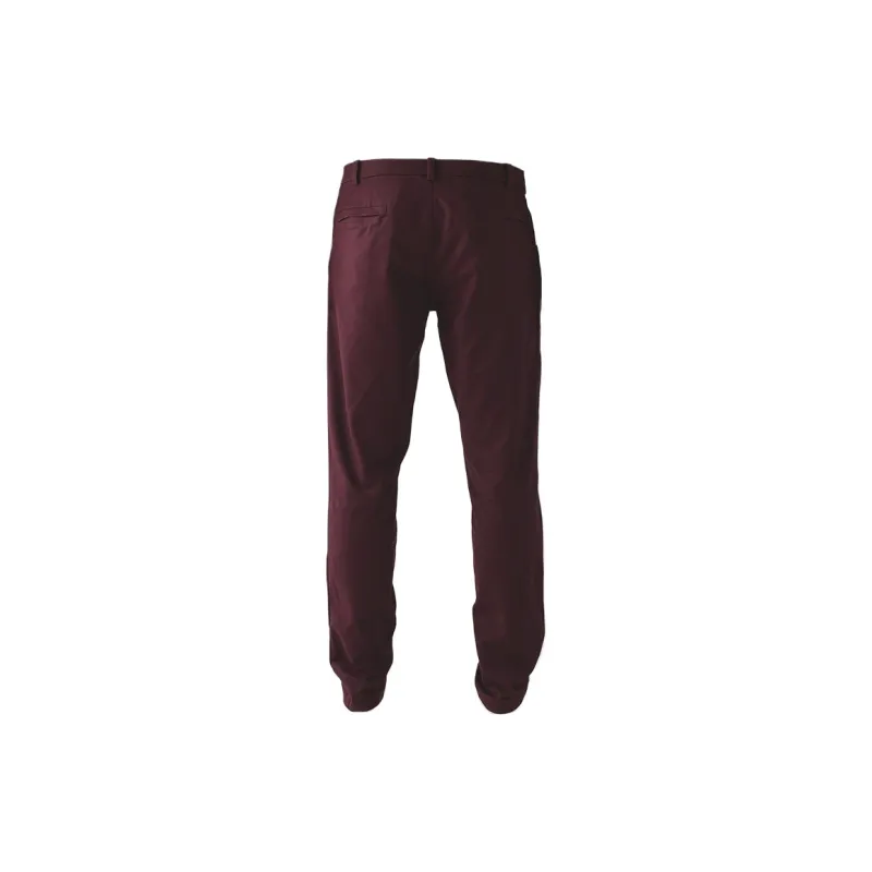 Lululemon Commission Knitted Sports Pants Men's Burgundy-2
