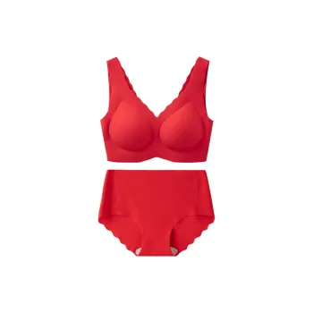 Huggy Kissy Underwear Set Women's Red