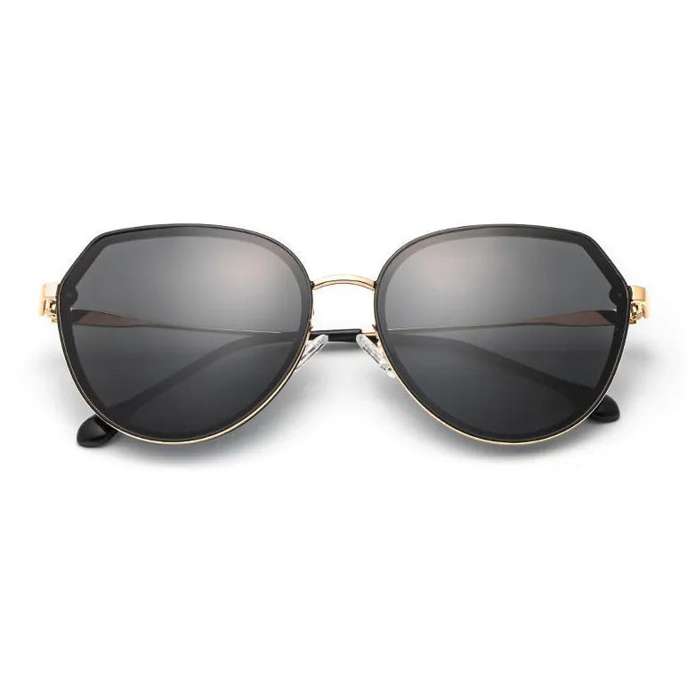 JIANGDAREN Alloy Metal Irregular Shape Sunglasses Women's-1