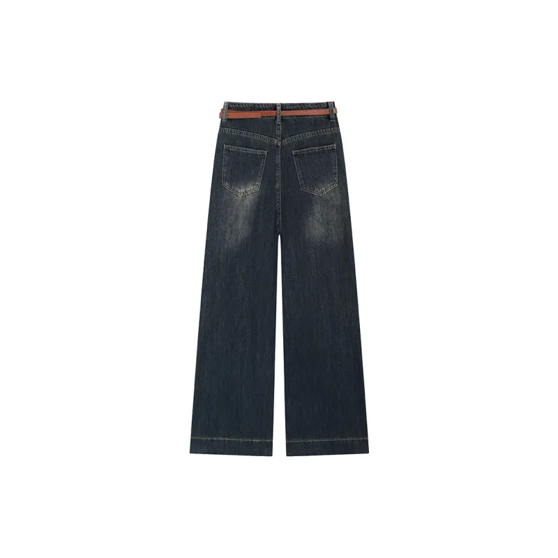 SNZX Jeans Women's Vintage Blue-1