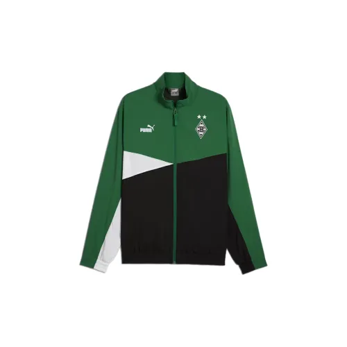 PUMA Borussia Mönchengladbach Jackets Men Black/White Green