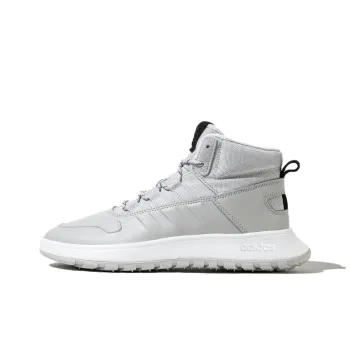 Adidas Neo FUSION STORM Cushioning Wear Resistant Mid Top Casual Shoes Unisex Gray
