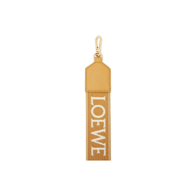 LOEWE Anagram Fabric Bag Strap Women's Sahara Blue-1