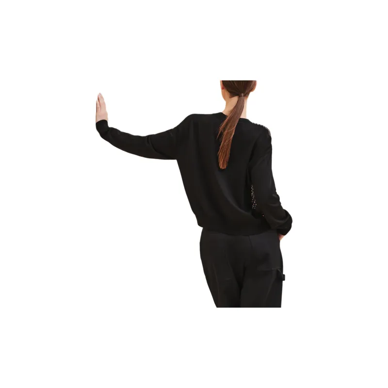HERMES FW24 Sweatshirt Women's Black-1