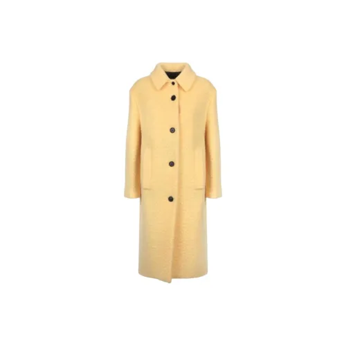 PRADA Coats Women's Yellow