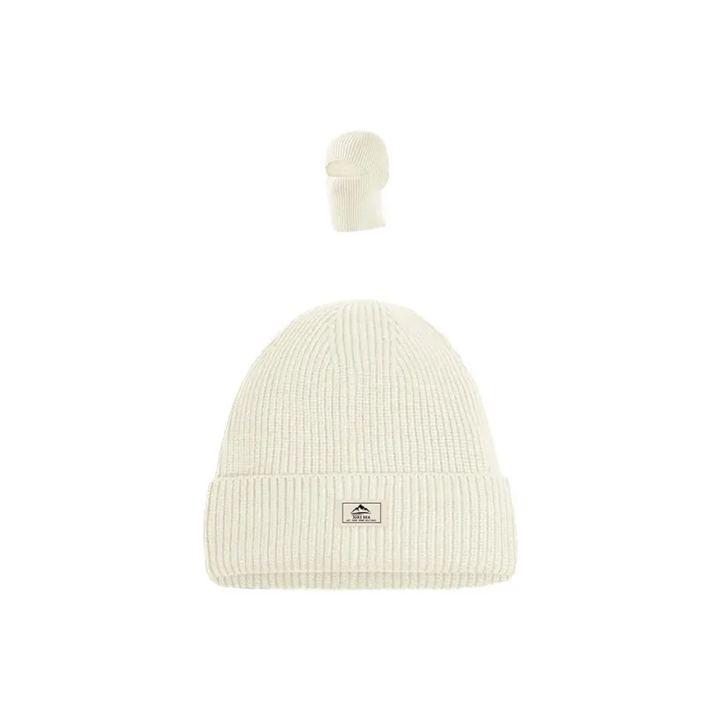 FREE RABBITⅡ Core Spun Yarn Dual Use Balaklava Hat Unisex-5