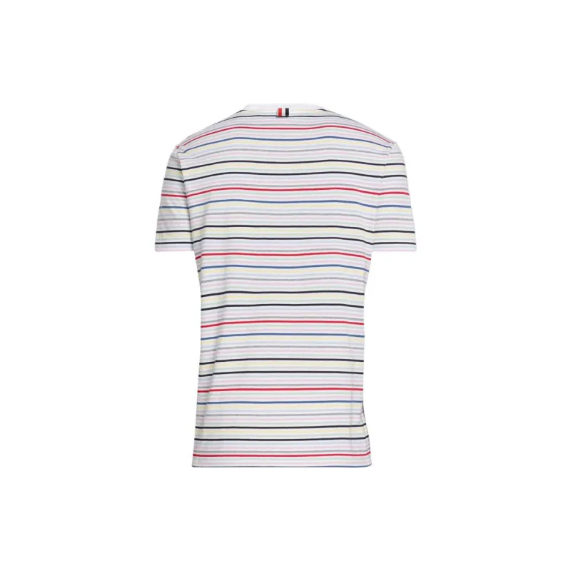 THOM BROWNE Striped Crewneck T Shirt-1