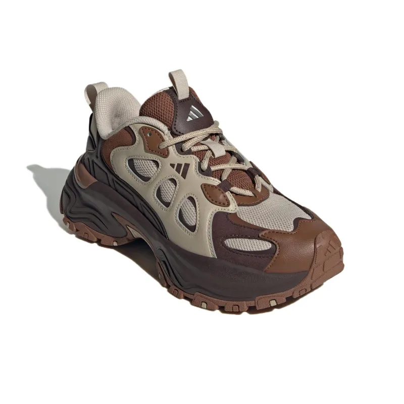Adidas Wear Resistant Low Top Casual Shoes Women's Brown-3