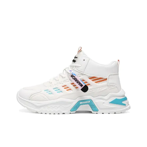 Warrior Height Enhancing Wear Resistant Lightweight Breathable High Top Chunky Sneakers Men's