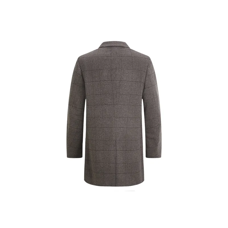 LONDA 1958 Coats Men Brown Plaid-1