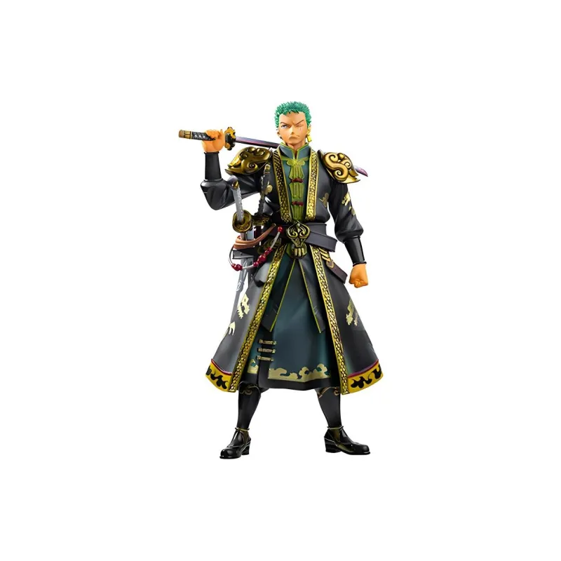 BANPRESTO Roronoa Zoro China Region Limited Edition Dxf One Piece Zoro Chinoiserie Vol.2 Bonus Gifts-0