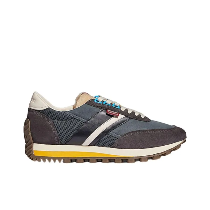 COACH C180 Wear-Resistant Low-Top Sports Casual Shoes Men's Gray-1